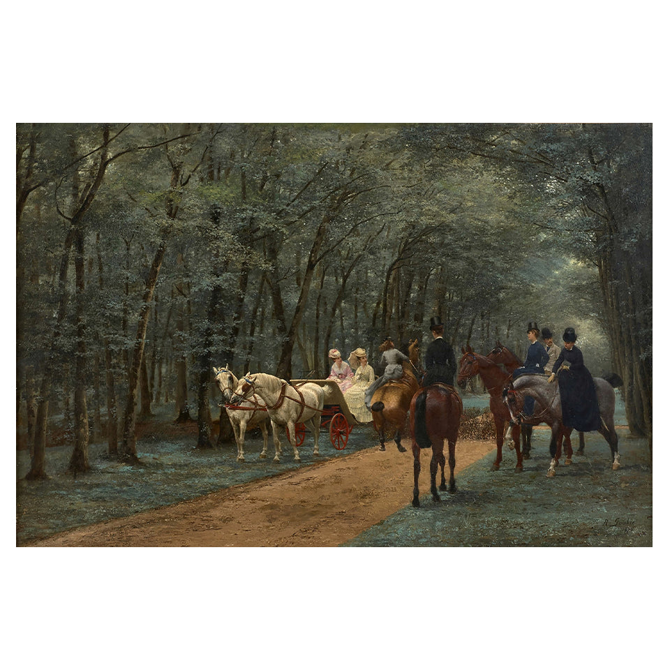 1015-187 A Walk in The Woods - Jean Richard Goubie