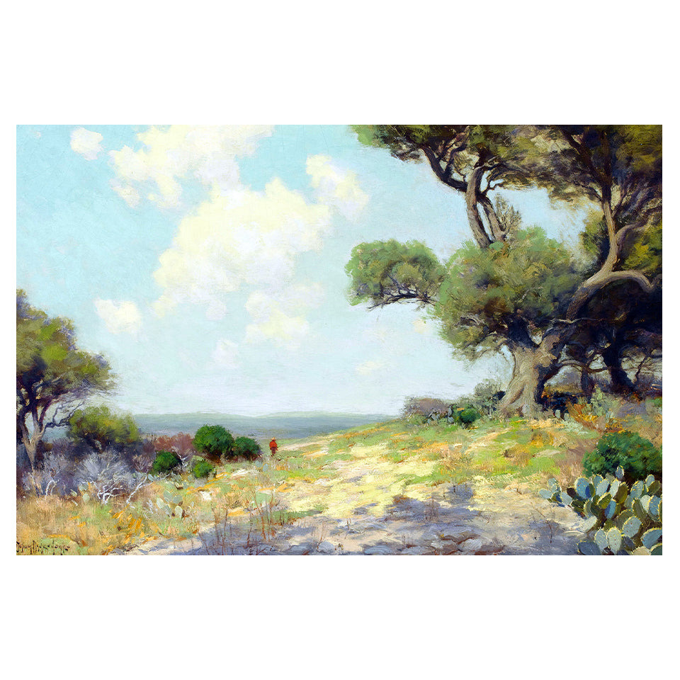 1015-193 In The Hills, Southwest Texas, 1912 - Julian Onderdonk