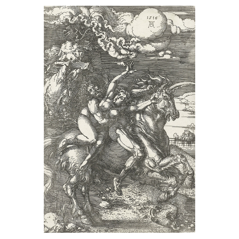 1015-196 Taking of Proserpina, 1516 - Albrecht Durer