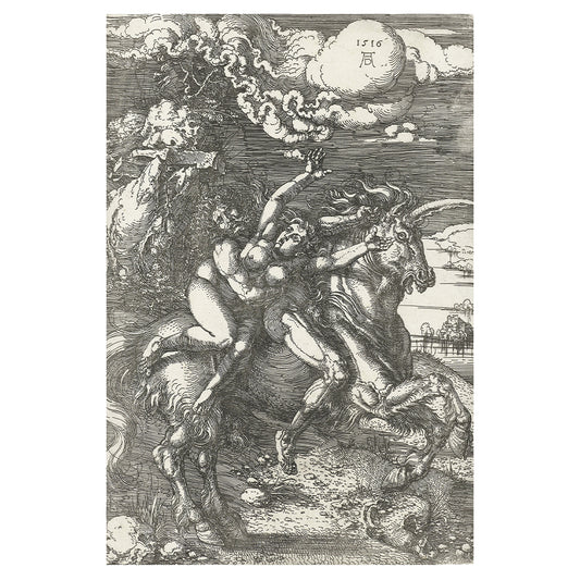 1015-196 Taking of Proserpina, 1516 - Albrecht Durer