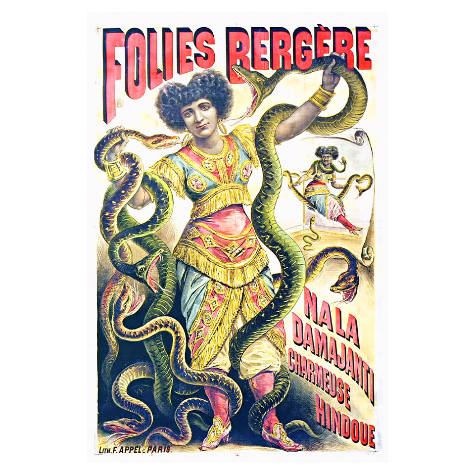 1015-212 Folies Bergere - Nala Damajanti, Charmeuse Hindoue