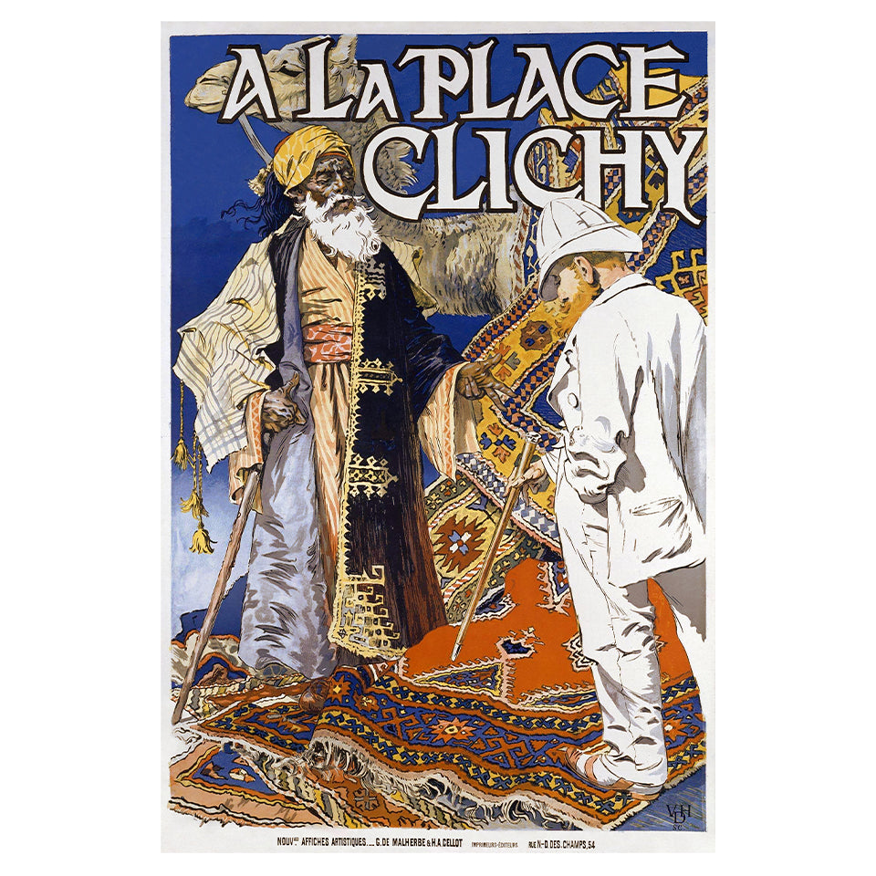 1015-214 A La Place Clichy - Eugene Grasset, 1892