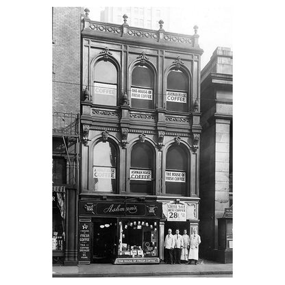 Ashman's Coffee House, Weybosset Street 1930's - Providence RI