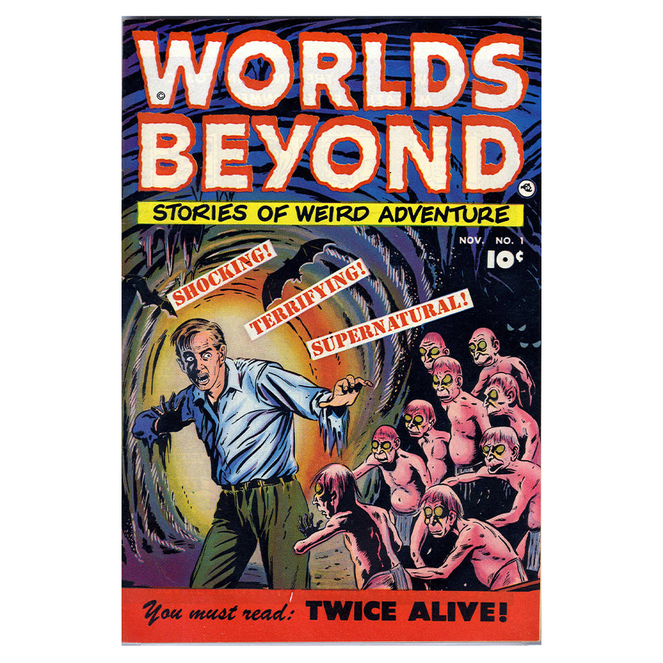 1015-224 Worlds Beyond 1 - Fawcett 1951