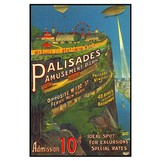 1015-300 Palisades Amusement Park, Fort Lee New Jersey