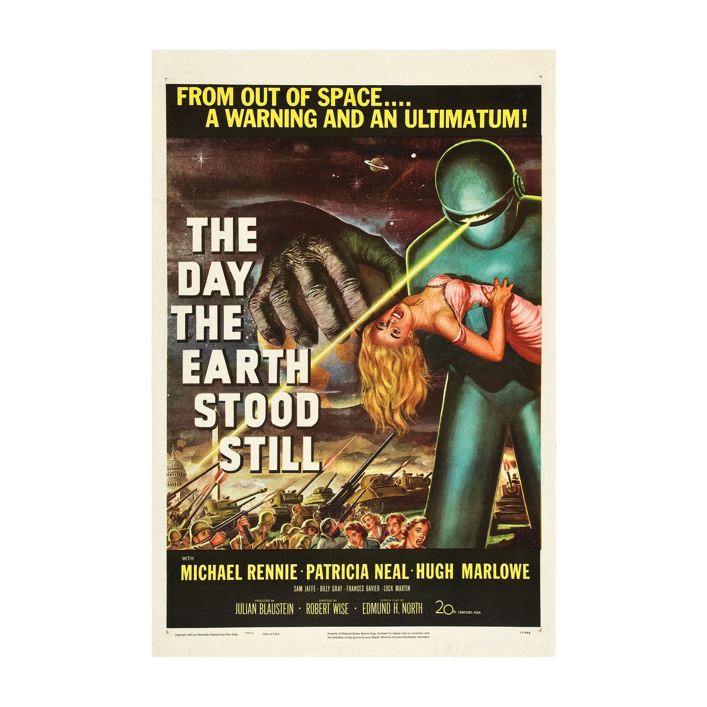 1015-50 The Day The Earth Stood Still - 1951, 20th Century Fox