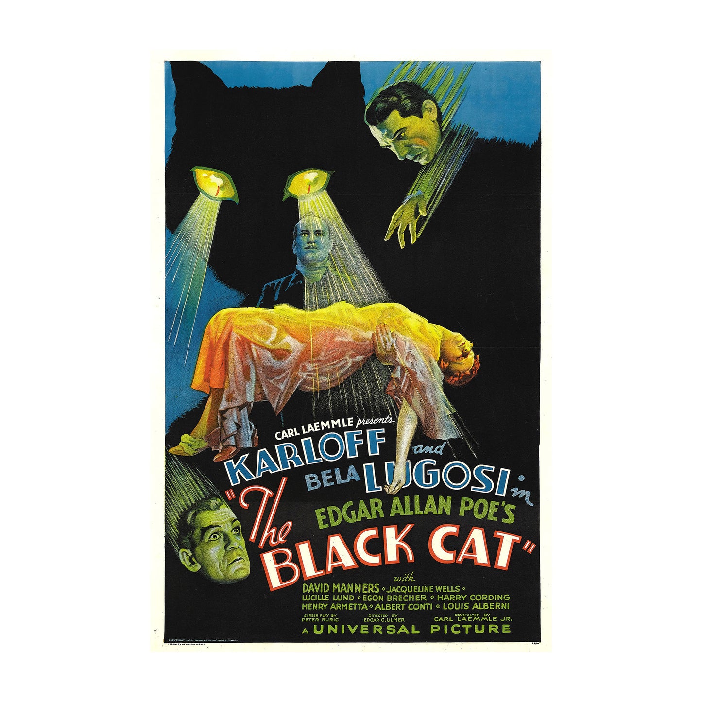 1015-59 Black Cat 1934, Universal Pictures