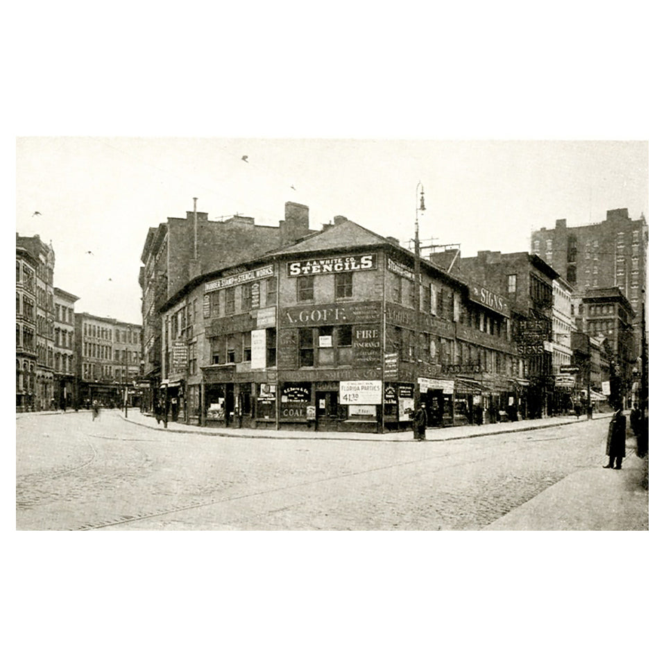 1016-28 The Old Turk's Head Corner, Weybosset & Westminster - Providence RI 1905