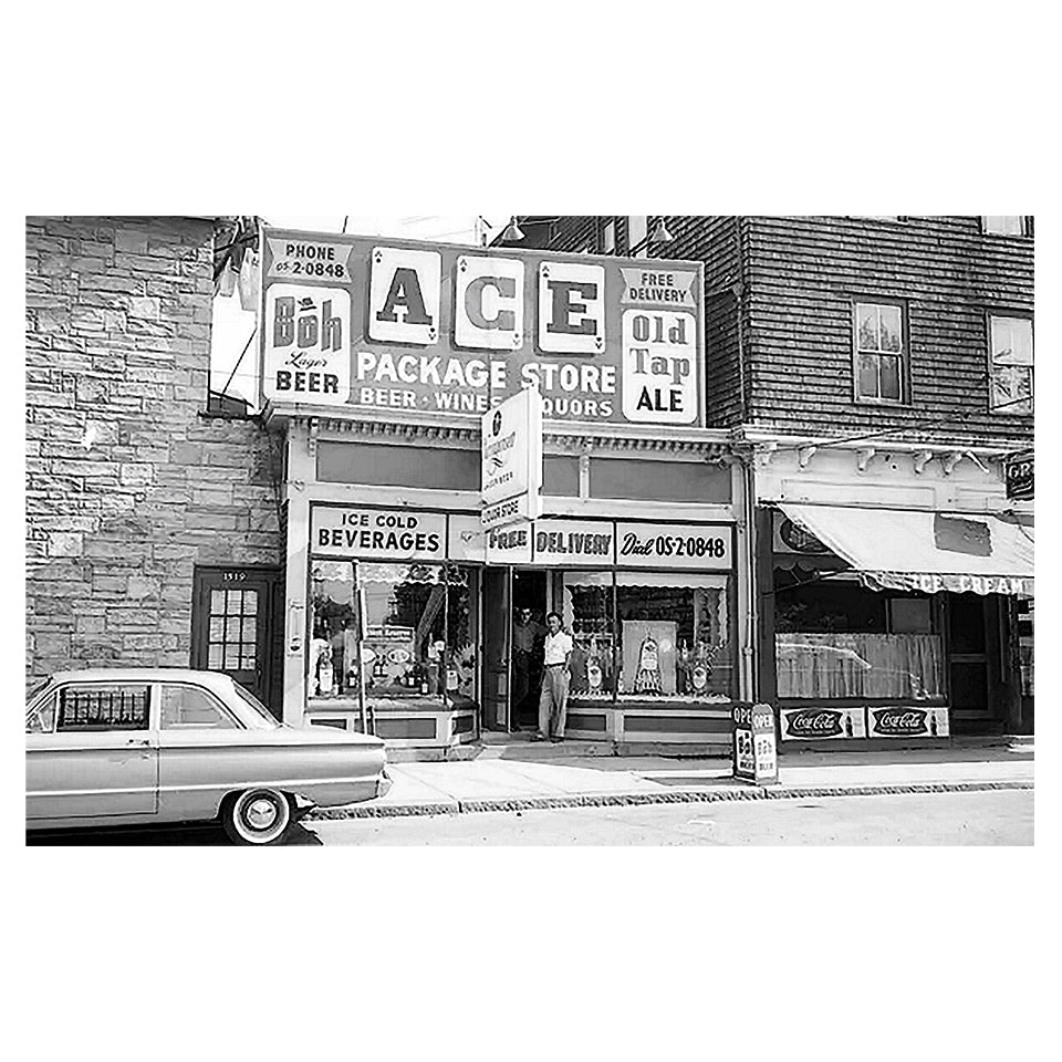 1016-37 Ace Package Store, Fall River, Massachusetts 1963