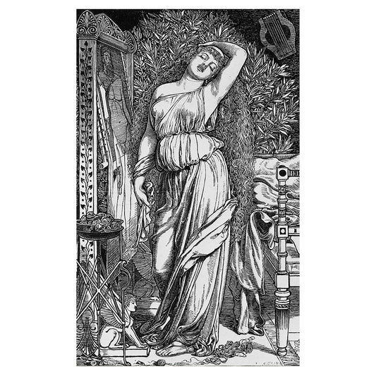 1016-89 Danae in The Tower - Frederick Sandys