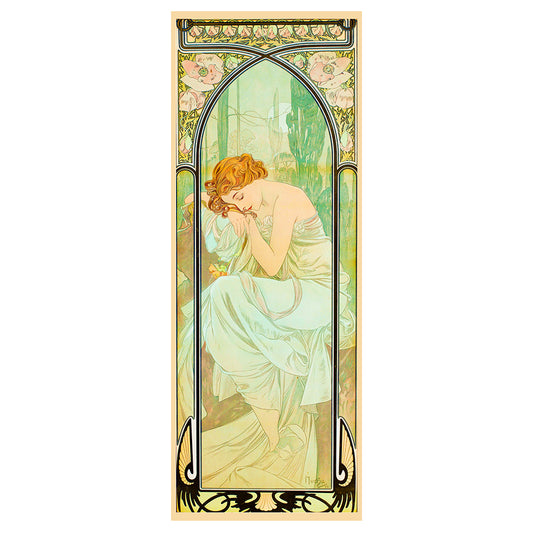 Repos De La Nuit - Alphonse Mucha