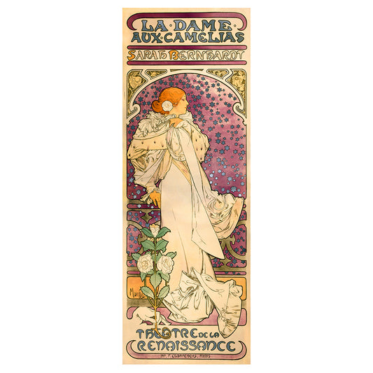 La Dame Aux Camelias - Alphonse Mucha, 1896