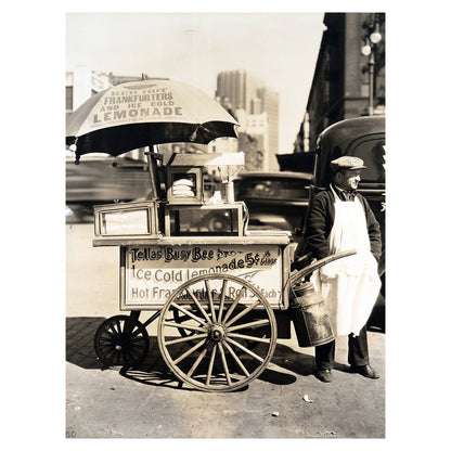 68-168 Hot Dog Vendor, NYC 1936