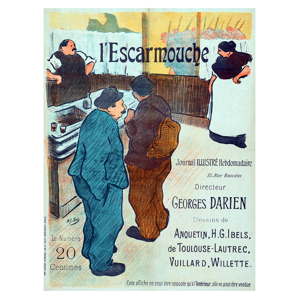 68-17 L'Escarmouche - Henri Gabriel Ibels, 1893