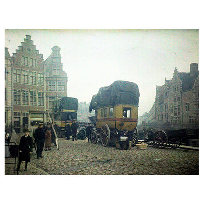 68-186 Stagecoaches at Gent, Belgium 1912