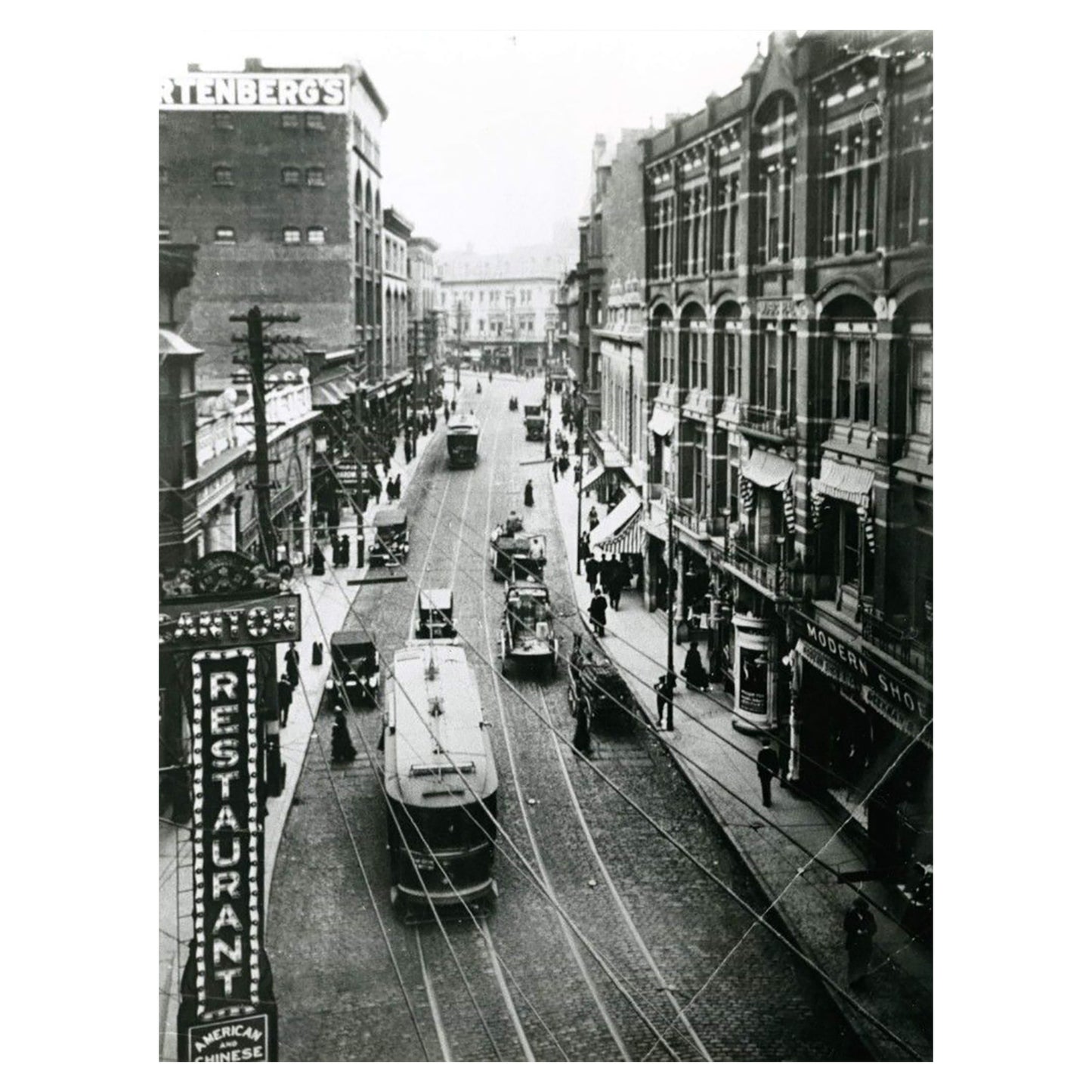 Main Street - Pawtucket RI, 1916