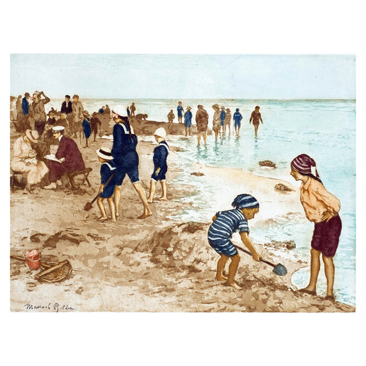 Jeux Sur la Plage - Manuel Robbe, 1912