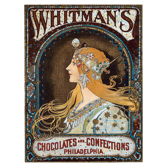 Whitman's Chocolate, Philadelphia - Alphonse Mucha