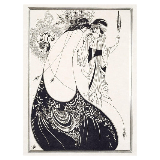 The Peacock Skirt - Aubrey Beardsley