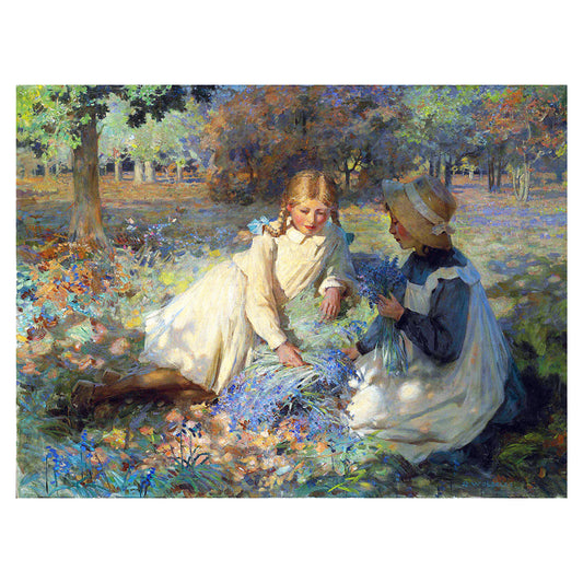 Picking Blueberries - Garnett Ruskin Wolsley