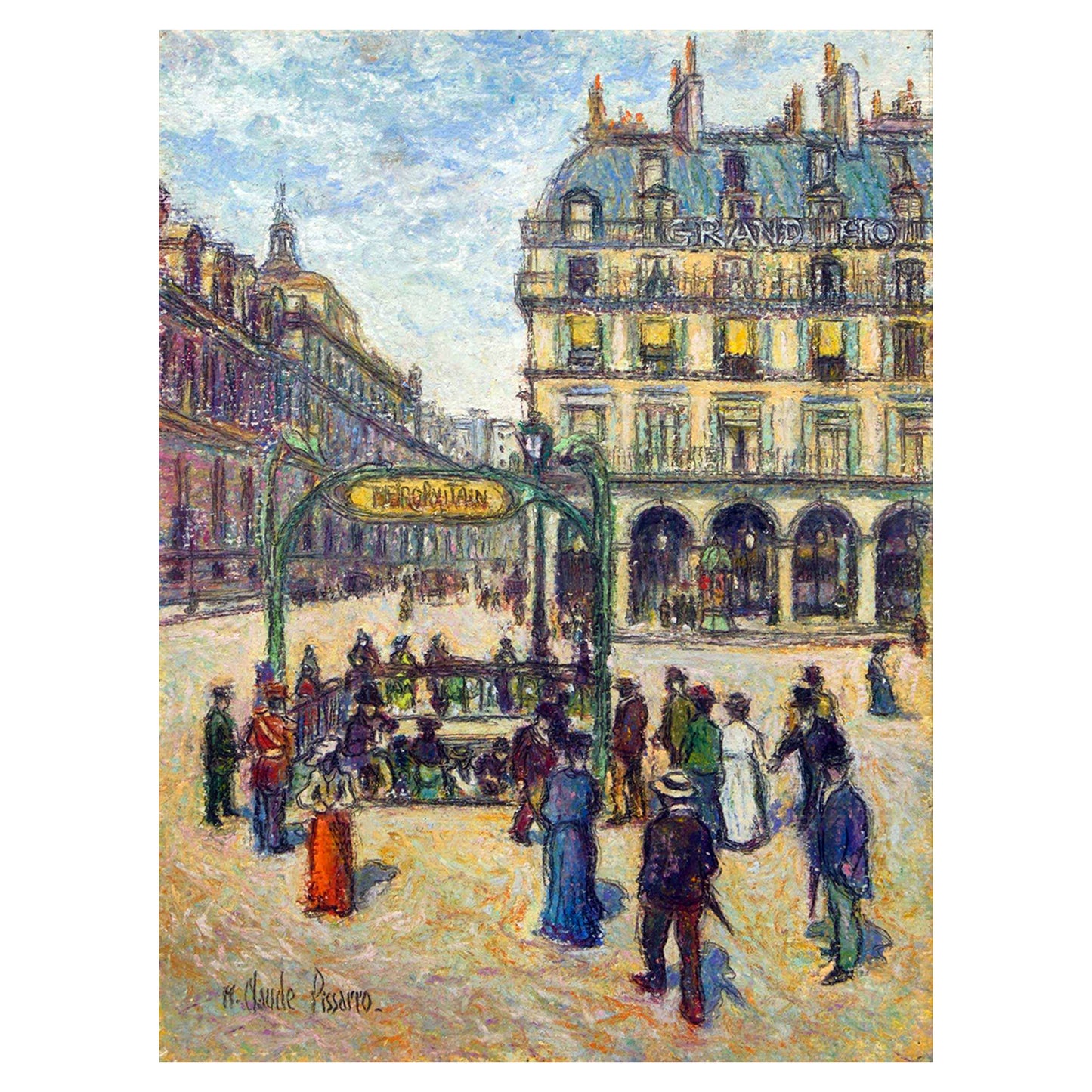 The Metropolitain - H.C. Pissarro