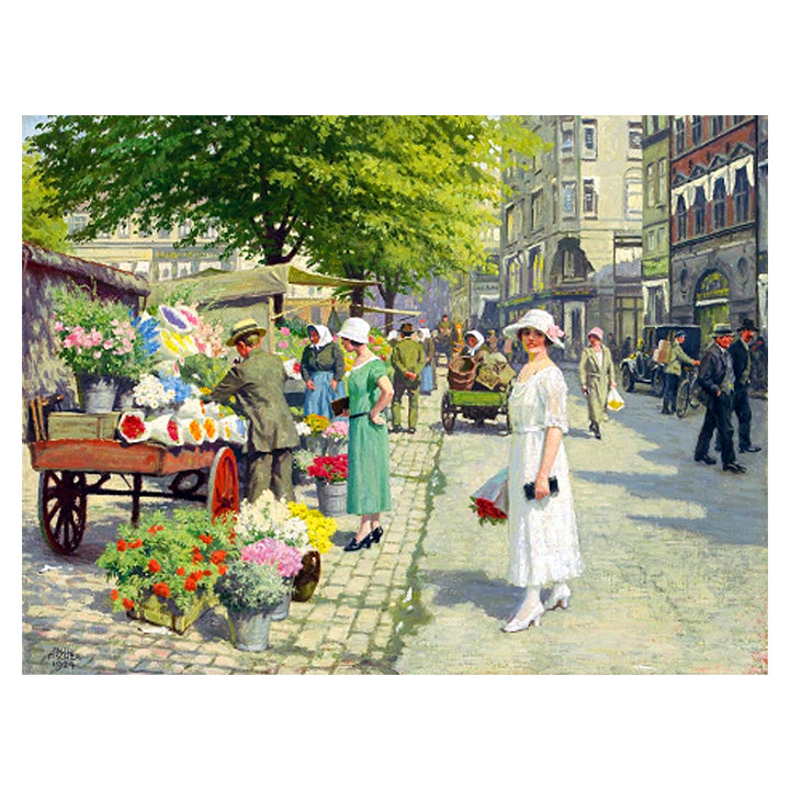 68-43 The Flower Market, Copenhagen 2 - Paul Fischer