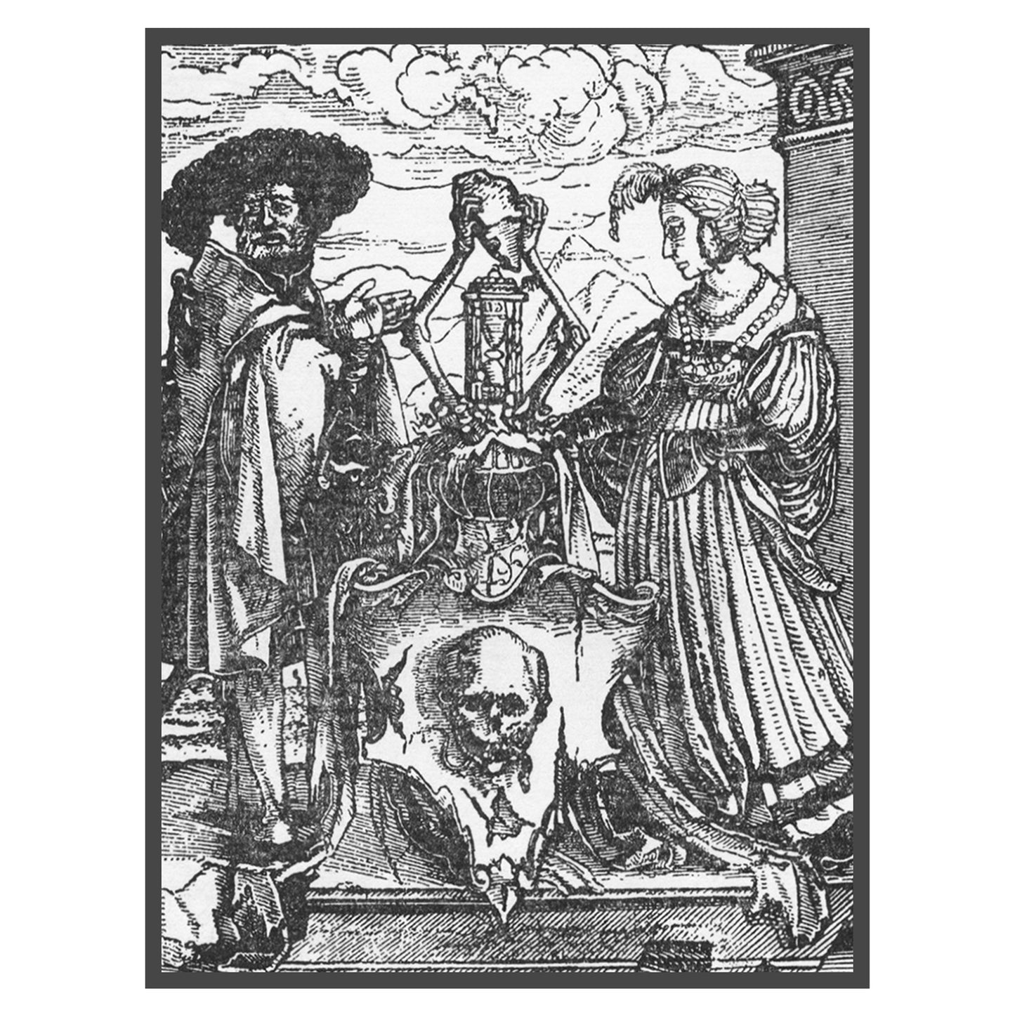 Hans Holbein's Danse Macabre #40: The Arms of Death