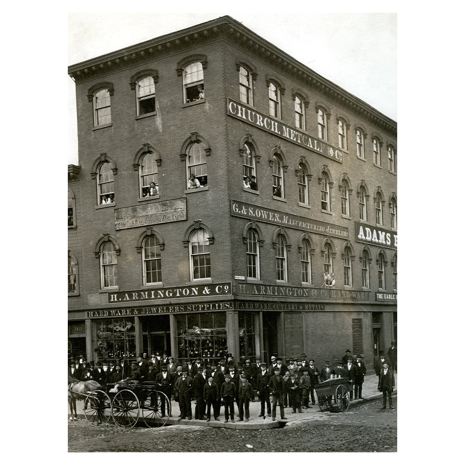 912-02 Weybosset & Dorrance Street, Providence RI 1880's