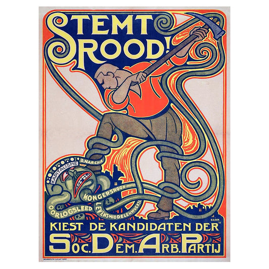 Stremt Rood - Vote For The SDAP