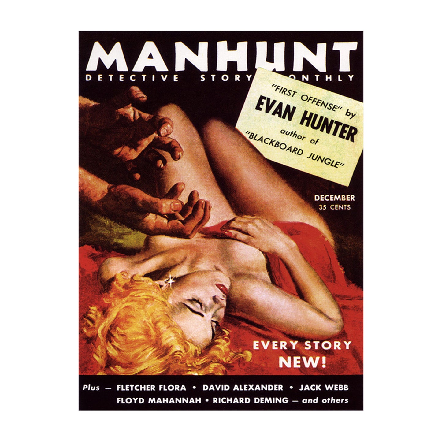 Manhunt Detective Story Monthly 5305