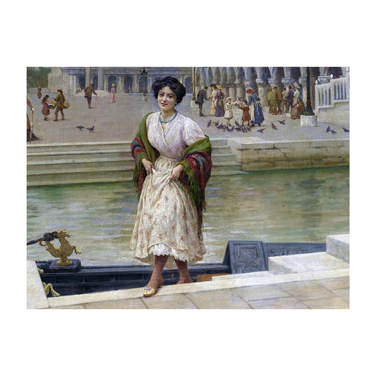 A Venetian Beauty - Antonio Ermolao Paoletti