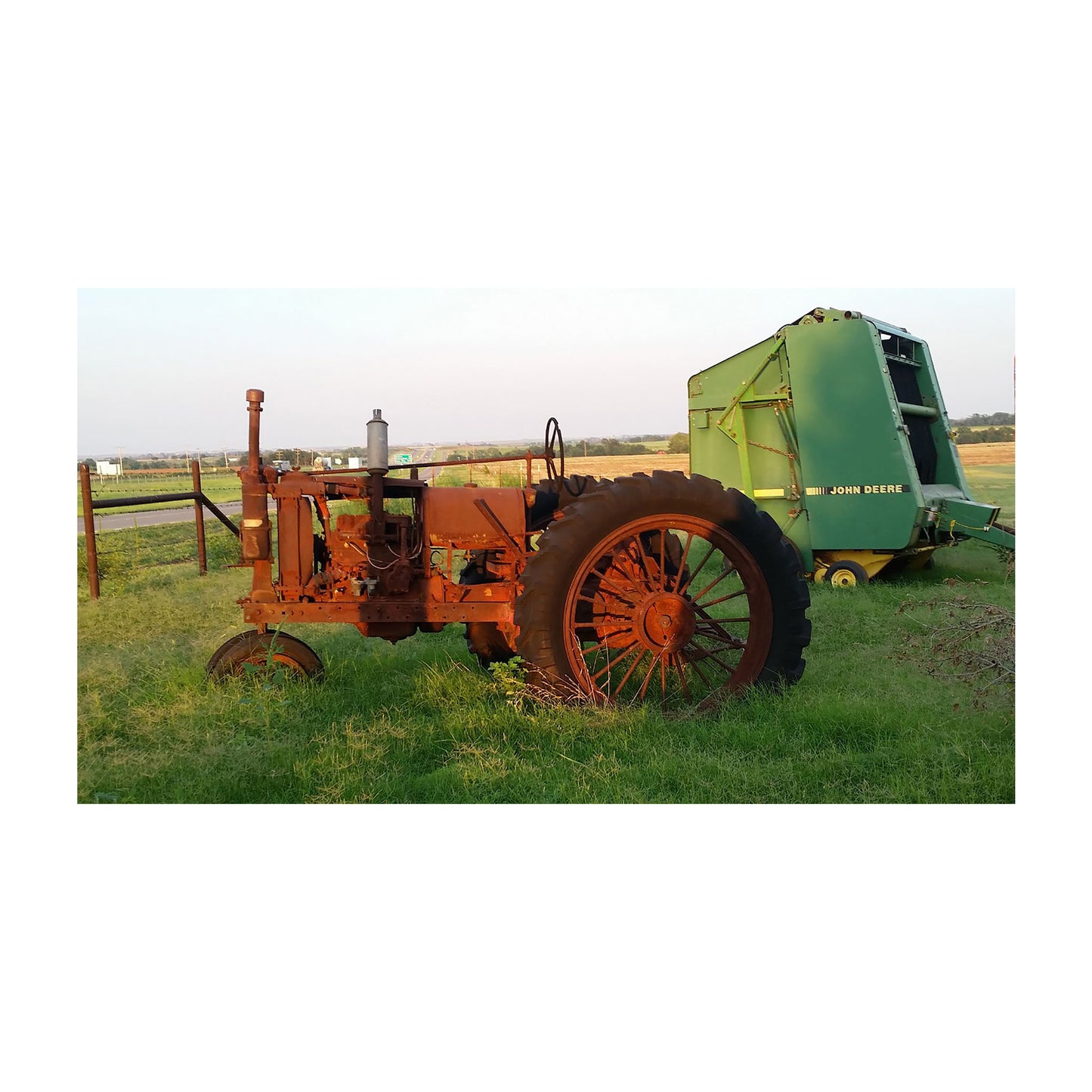 916-07 Tractor, Rte 66 - Oklahoma