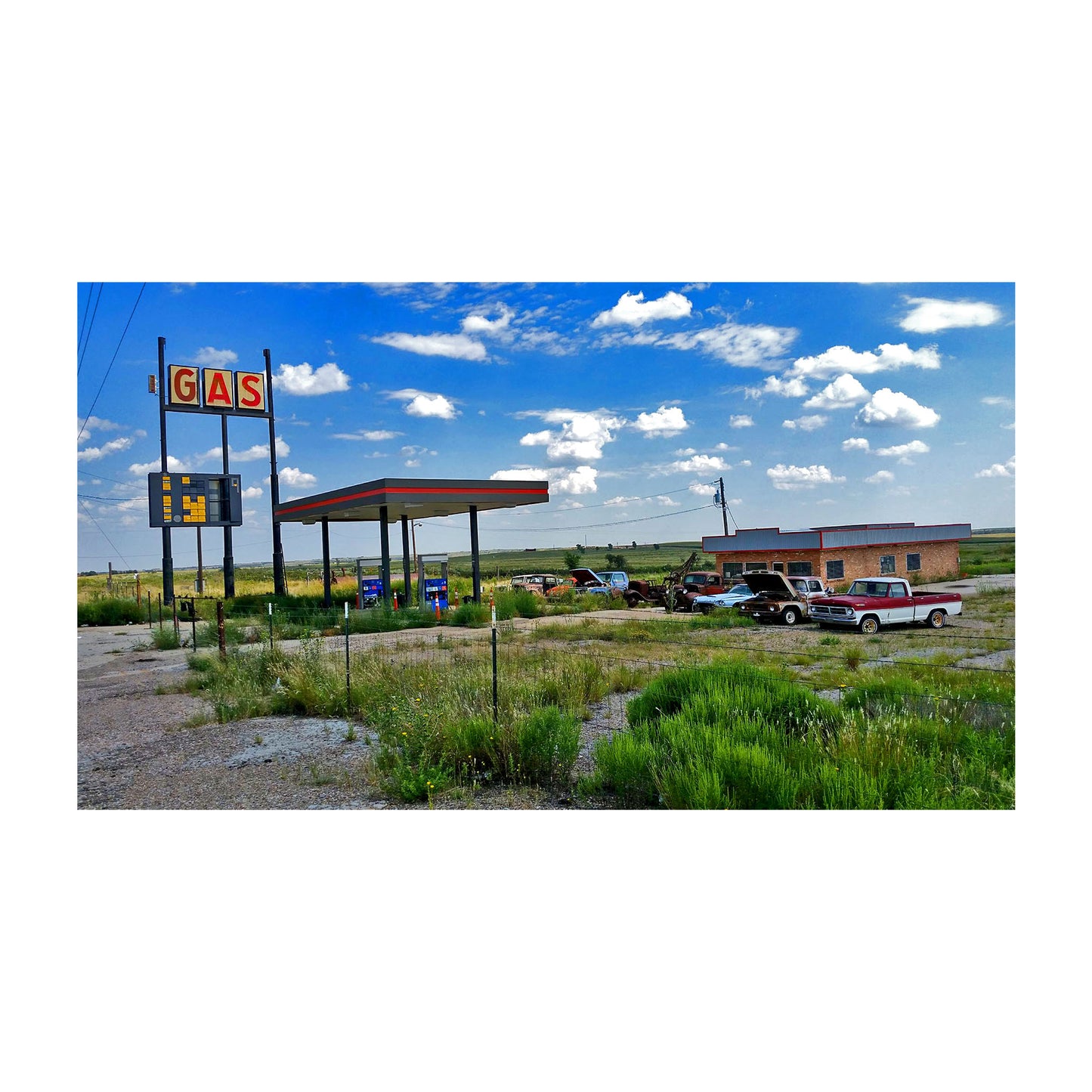 Abandoned Gas Station on Rte 66 - New Mexico