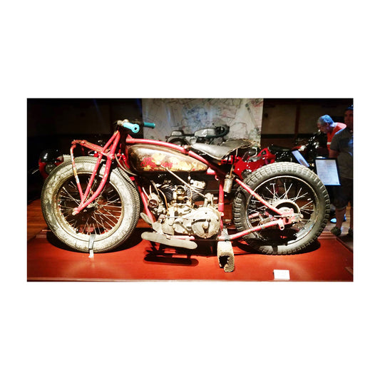 916-15 Wall of Death Indian Scout, Larz Andersen Auto Museum - Brighton, MA