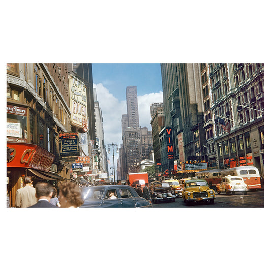 West 42nd Street off Times Square, New York City, 1949