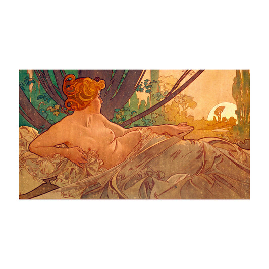 916-18 Dawn - Alphonse Mucha, 1899