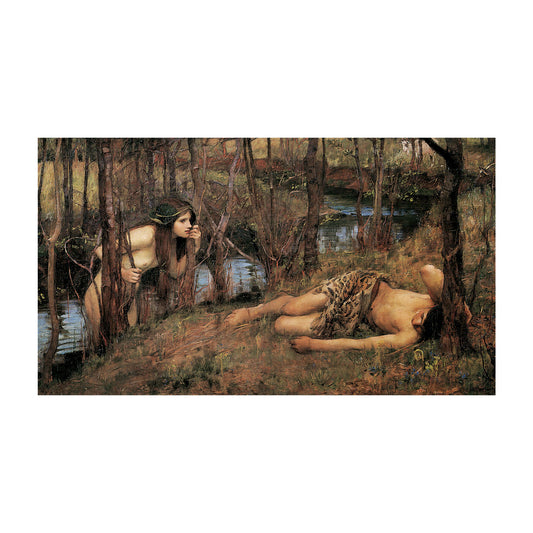 916-27 The Naiad - J. W.Waterhouse, 1893