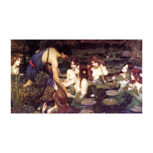 916-28 Hylas and The Nymphs - J. W. Waterhouse, 1896