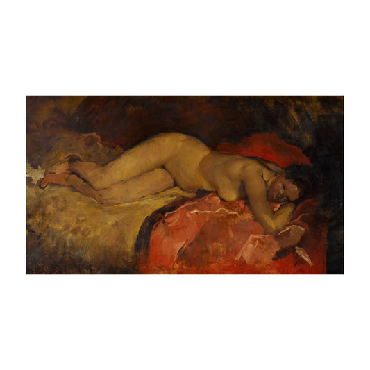 916-30 Reclining Nude 2 - George Hendrik Breitner, 1887