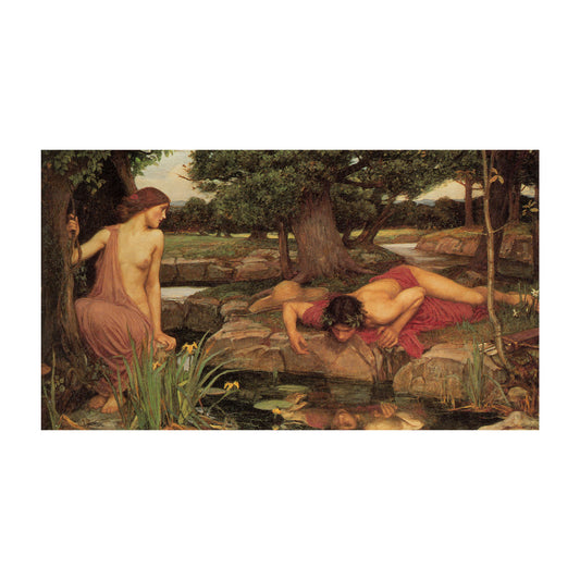 916-37 Echo and Narcissus - J. W. Waterhouse, 1903