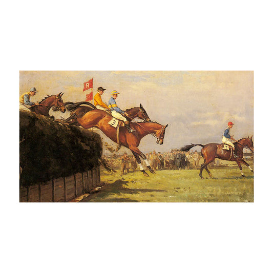 916-66 The Grand National Steeplechase - John Sanderson Wells