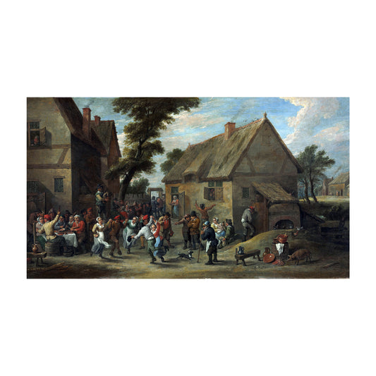 916-67 Village Festival - David Teniers II, 1646