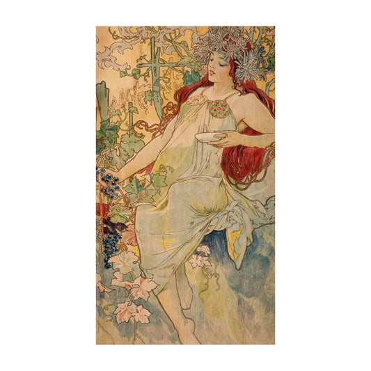 916-73 The Seasons; Autumn - Alphonse Mucha, 1896